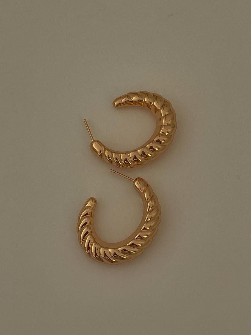 Özel Kaplama Xuping Midye Küpe (3.40 Cm)