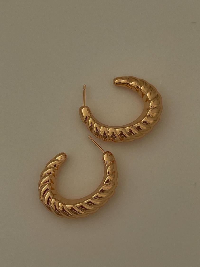 Özel Kaplama Xuping Midye Küpe (3.40 Cm)
