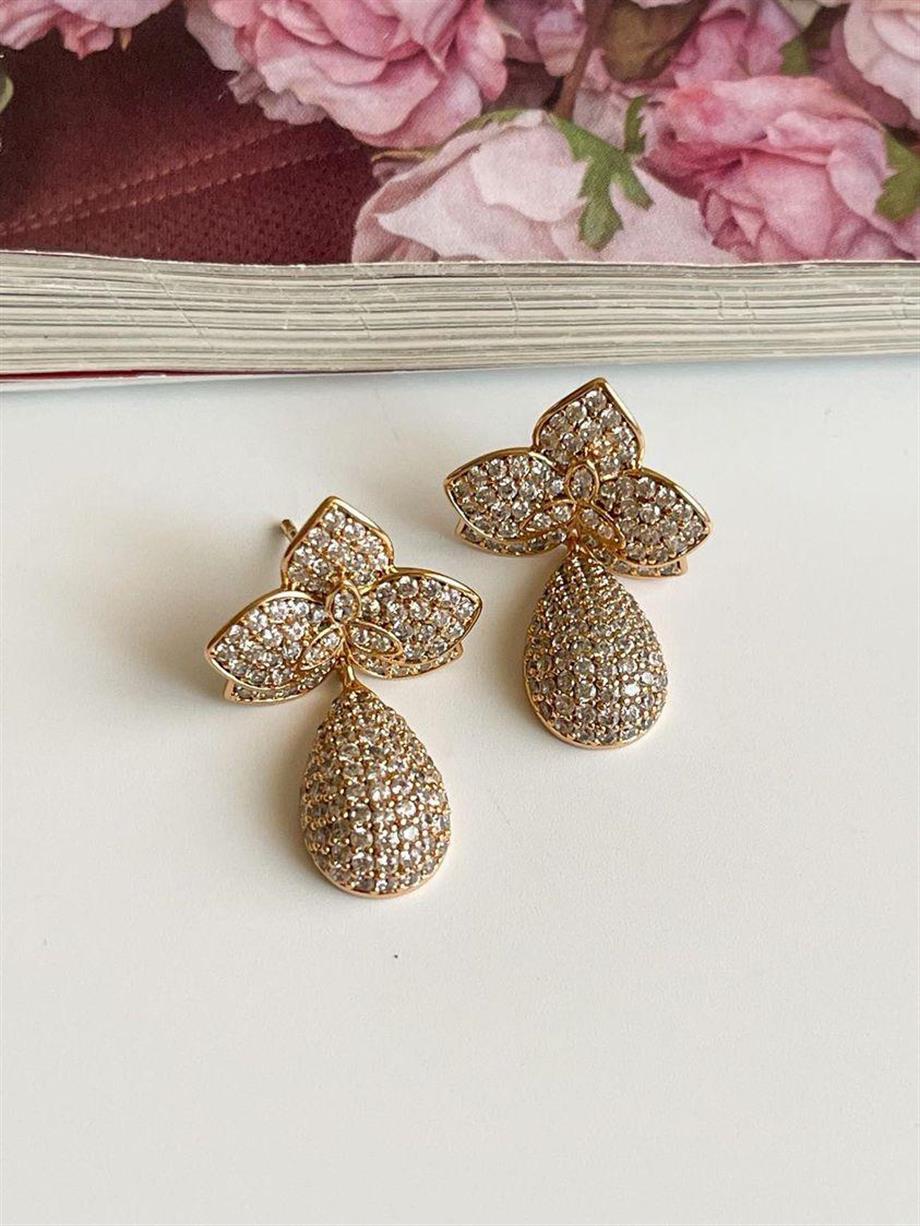 Özel Kaplama Xuping Vintage Küpe (3 Cm)