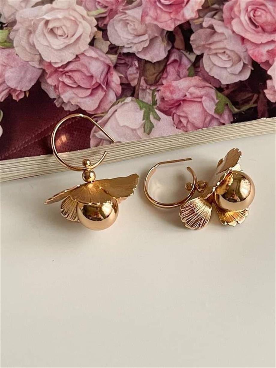 Özel Kaplama Xuping Vip Topçuklu Küpe (3.10 Cm)