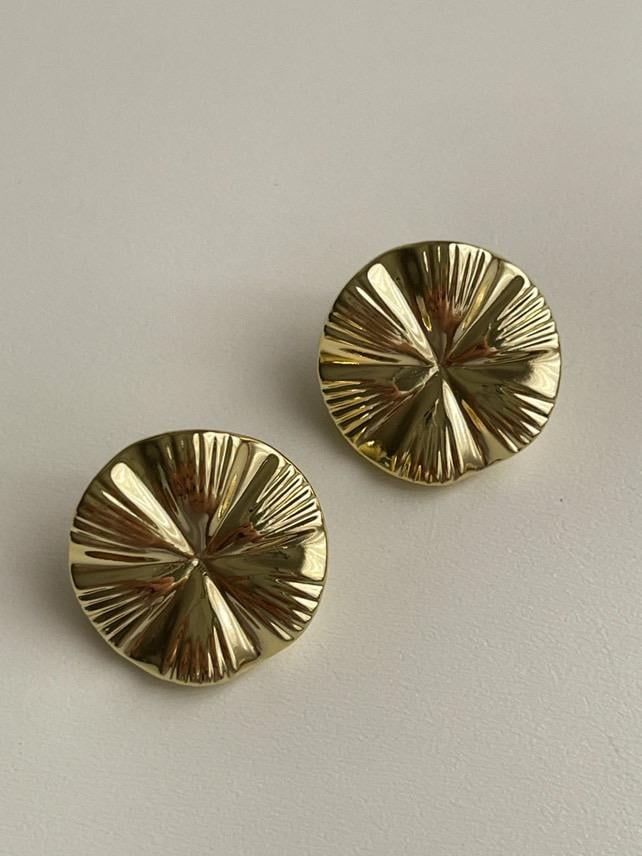 Xuping Gold Midye Küpe (2.40 Cm)