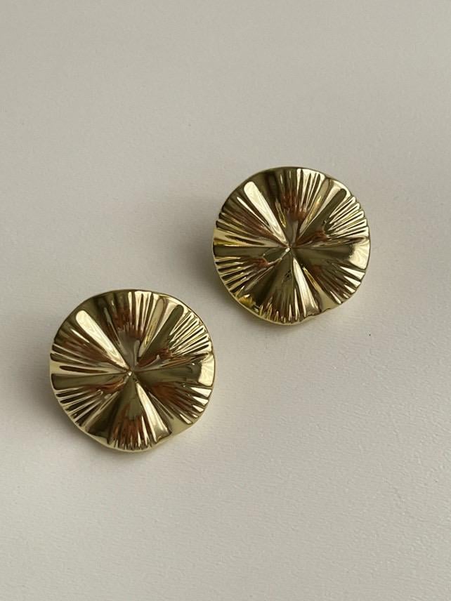Xuping Gold Midye Küpe (2.40 Cm)