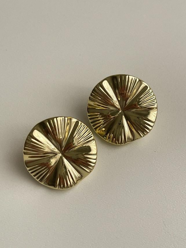 Xuping Gold Midye Küpe (2.40 Cm)