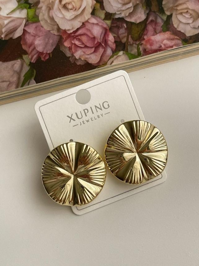 Xuping Gold Midye Küpe (2.40 Cm)