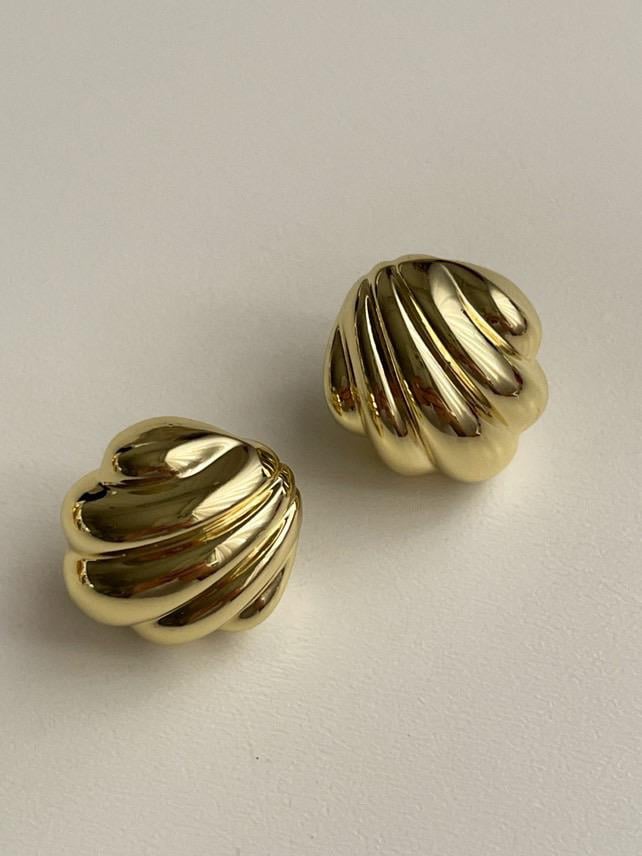 Xuping Gold Midye Küpe (2 Cm)