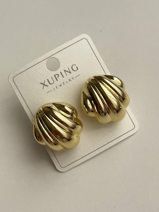 Xuping Gold Midye Küpe (2 Cm)