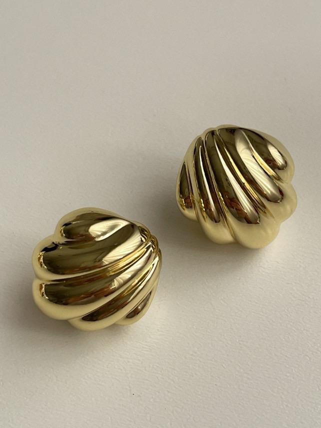 Xuping Gold Midye Küpe (2 Cm)