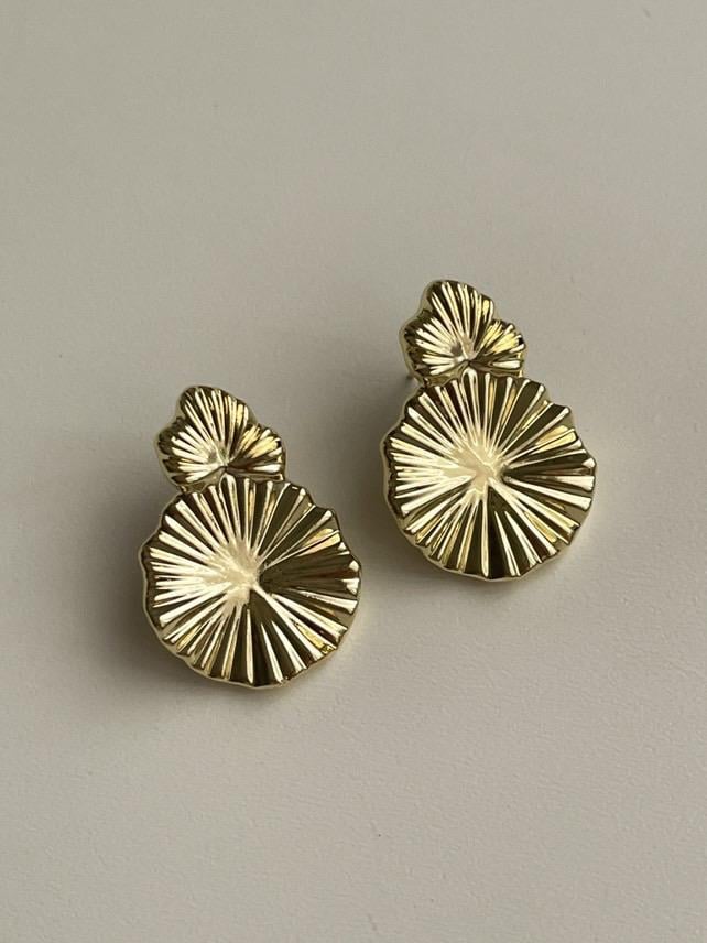 Xuping Gold Midye Küpe (3 Cm)