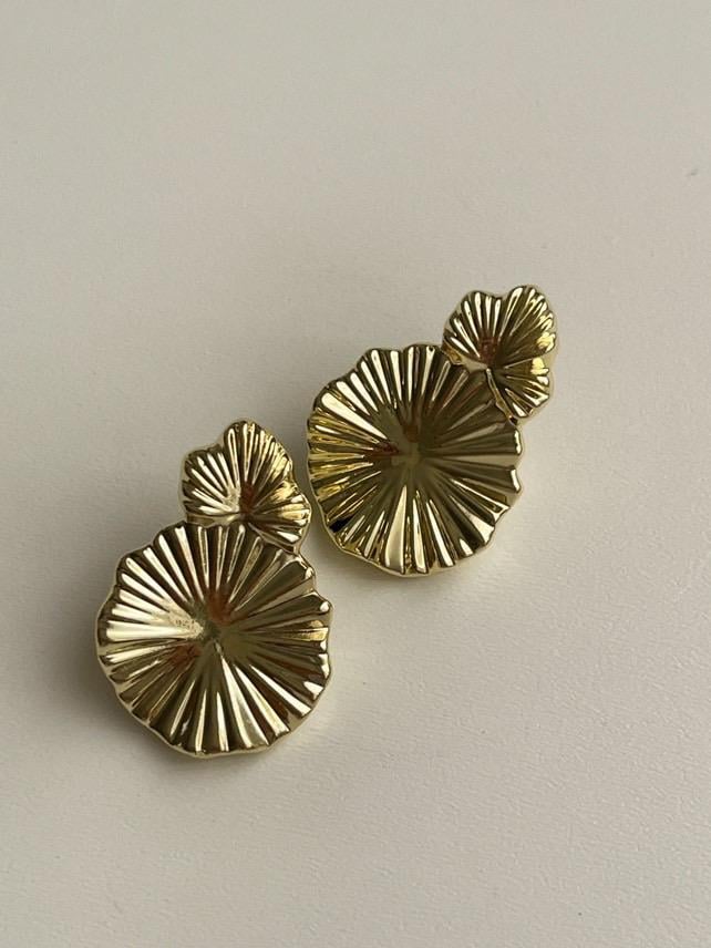 Xuping Gold Midye Küpe (3 Cm)