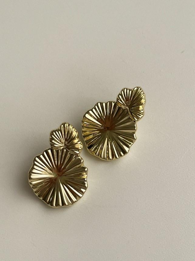 Xuping Gold Midye Küpe (3 Cm)