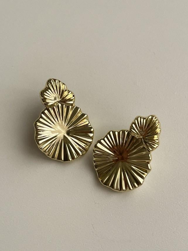 Xuping Gold Midye Küpe (3 Cm)