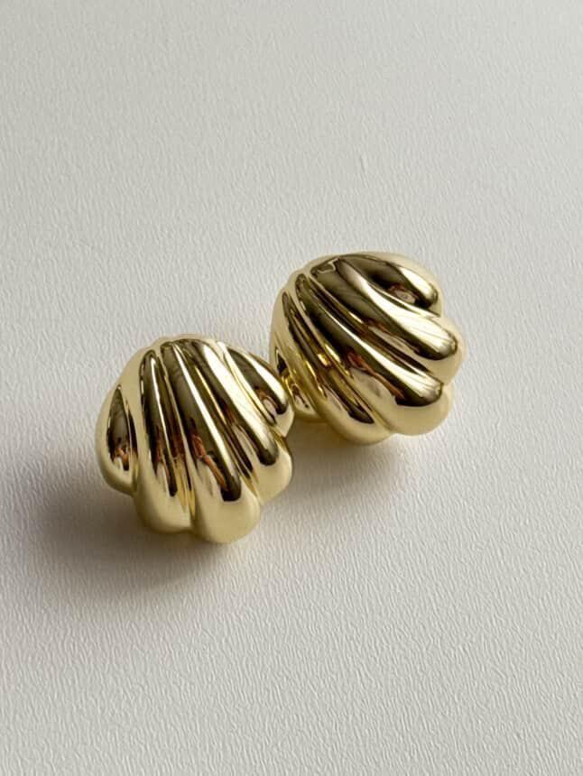Xuping Midye Gold Küpe (2 Cm)