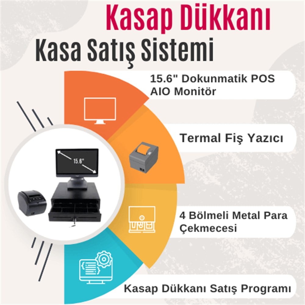 Kasap Dükkanı Kasa Satış Sistemi