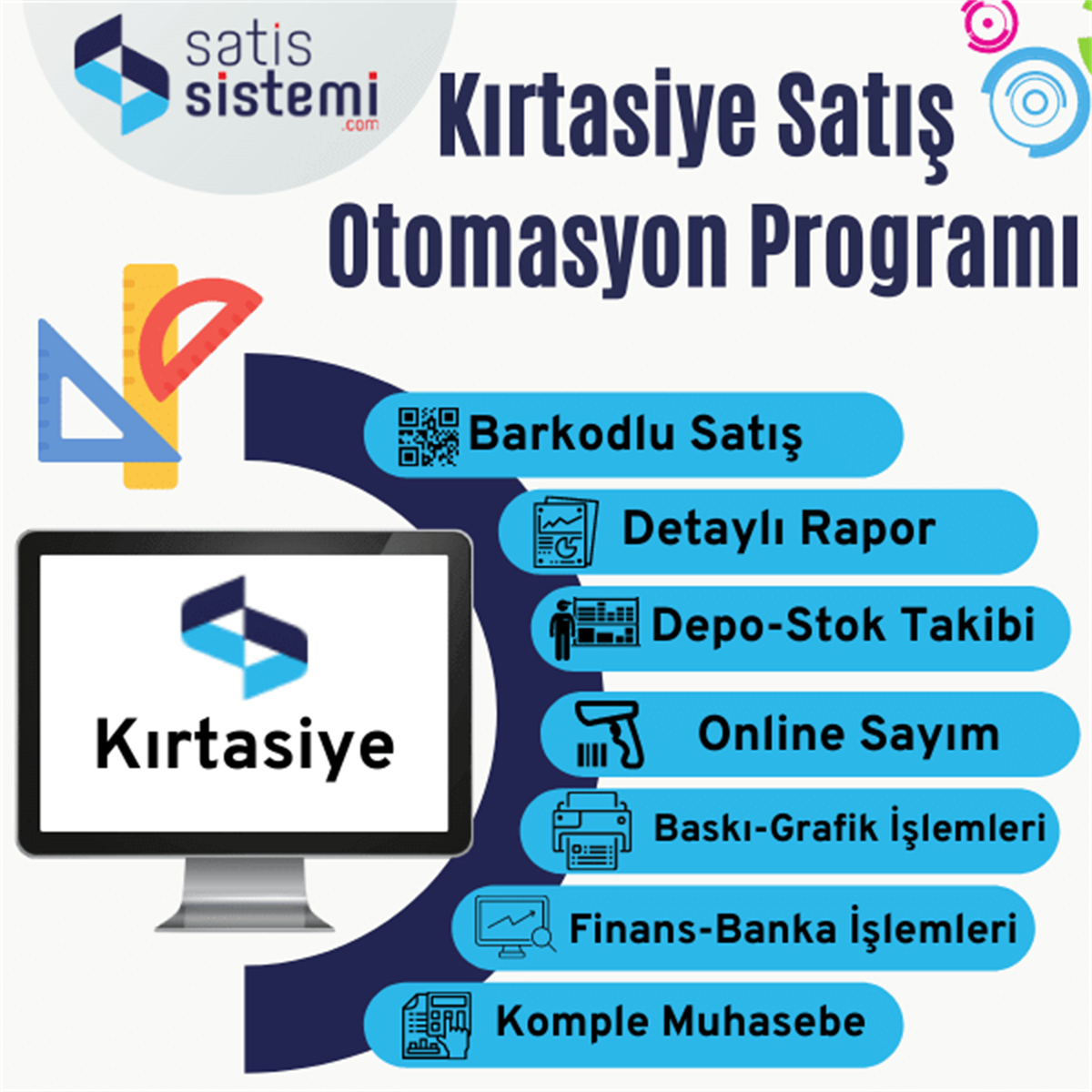 Kırtasiye Mağaza Otomasyon SistemiKırtasiye Mağaza Otomasyon Sistemi