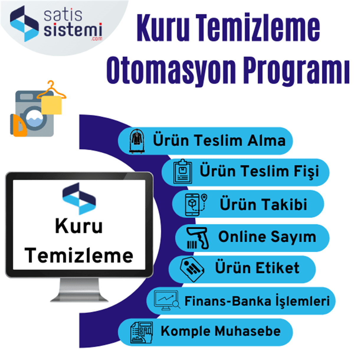Kuru Temizleme Mağaza Satış SistemiKuru Temizleme Mağaza Satış Sistemi