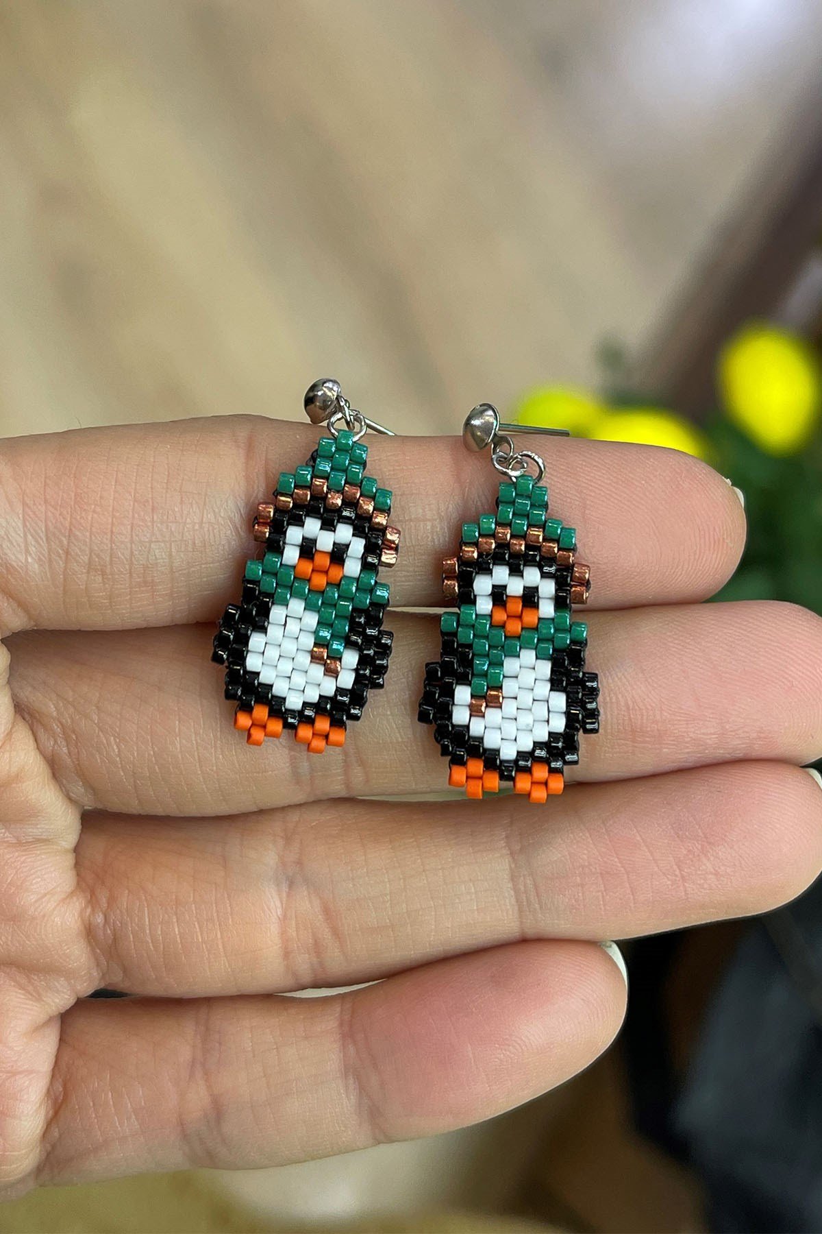 Penguen Miyuki Küpe