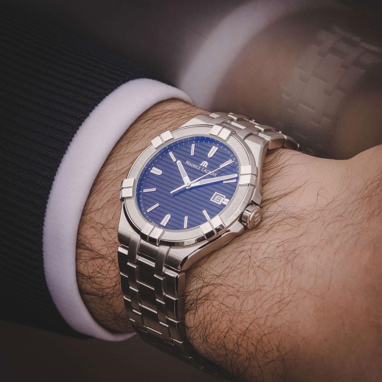 Maurice Lacroix ML-AI1008SS002431-1 Erkek Kol Saat