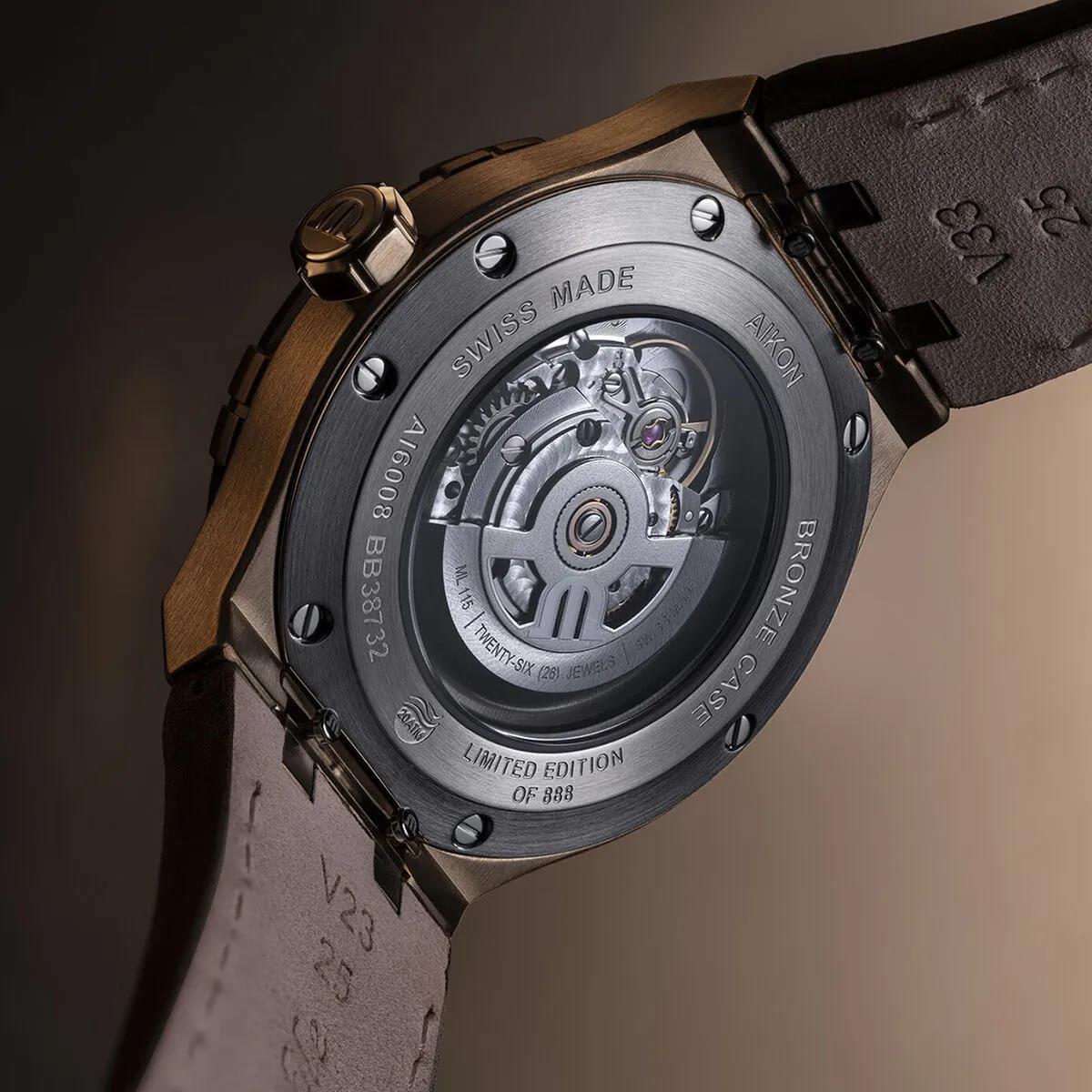 Maurice Lacroix ML-AI6008BRZ01730-3 Erkek Kol Saati