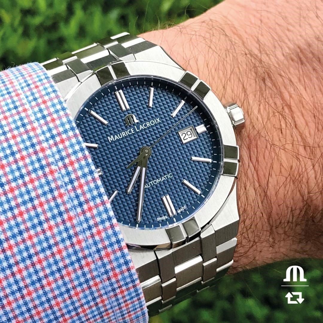 Maurice Lacroix ML-AI6008SS002430-1 Otomatik Erkek Kol Saat