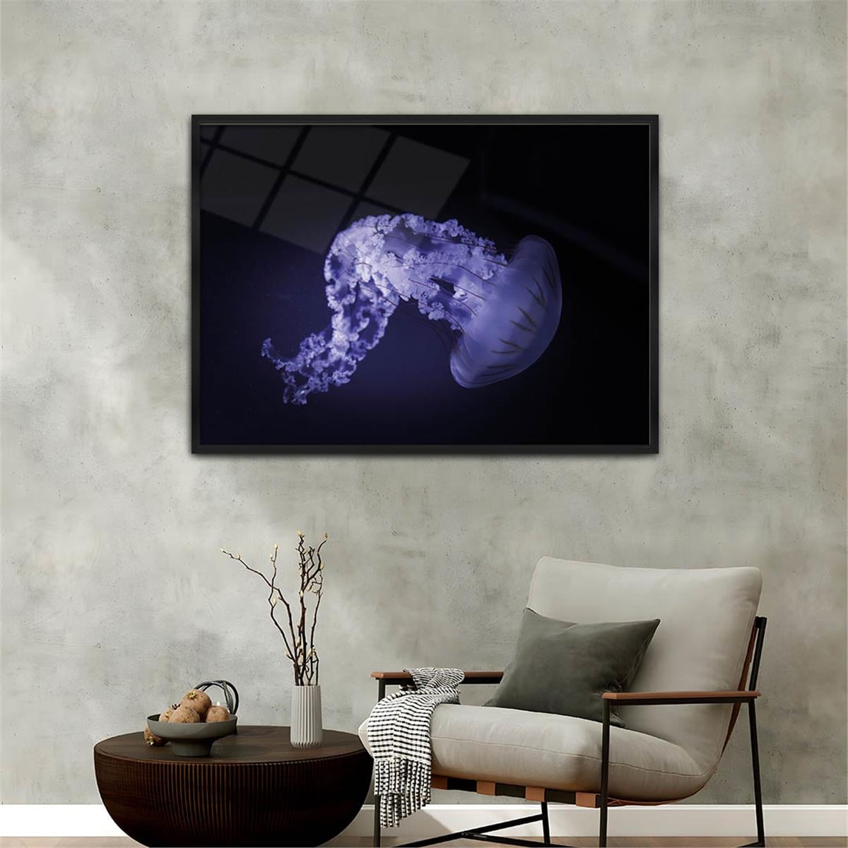 Alüminyum Çerçeveli Sanat Temalı Cam Tablo 060