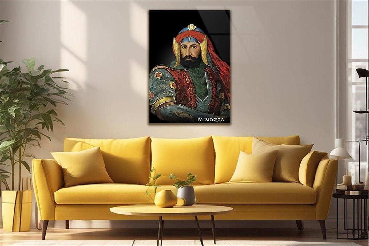 4. MURAT KHan Glass Wall Art