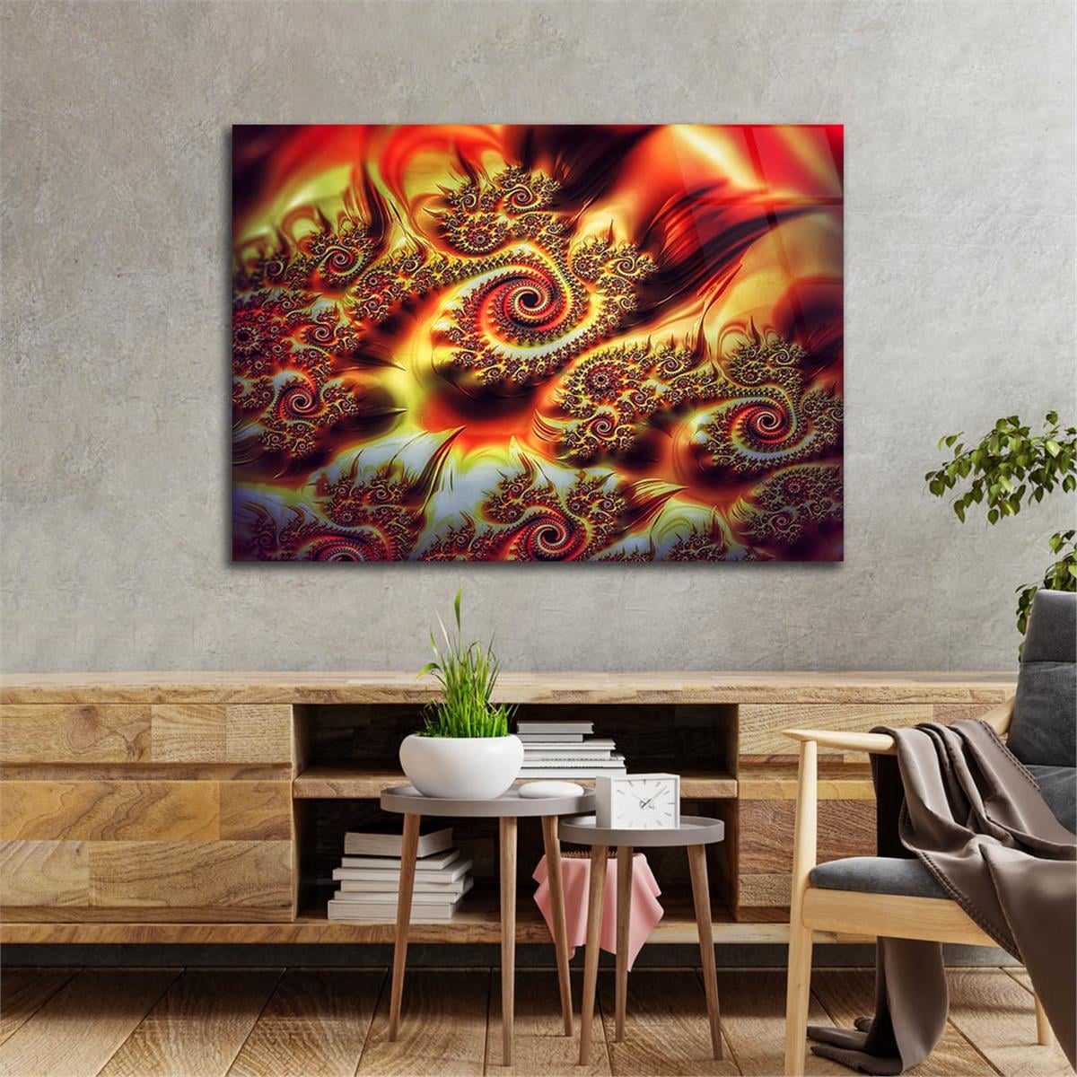 Sanat Temalı Cam Tablo 484