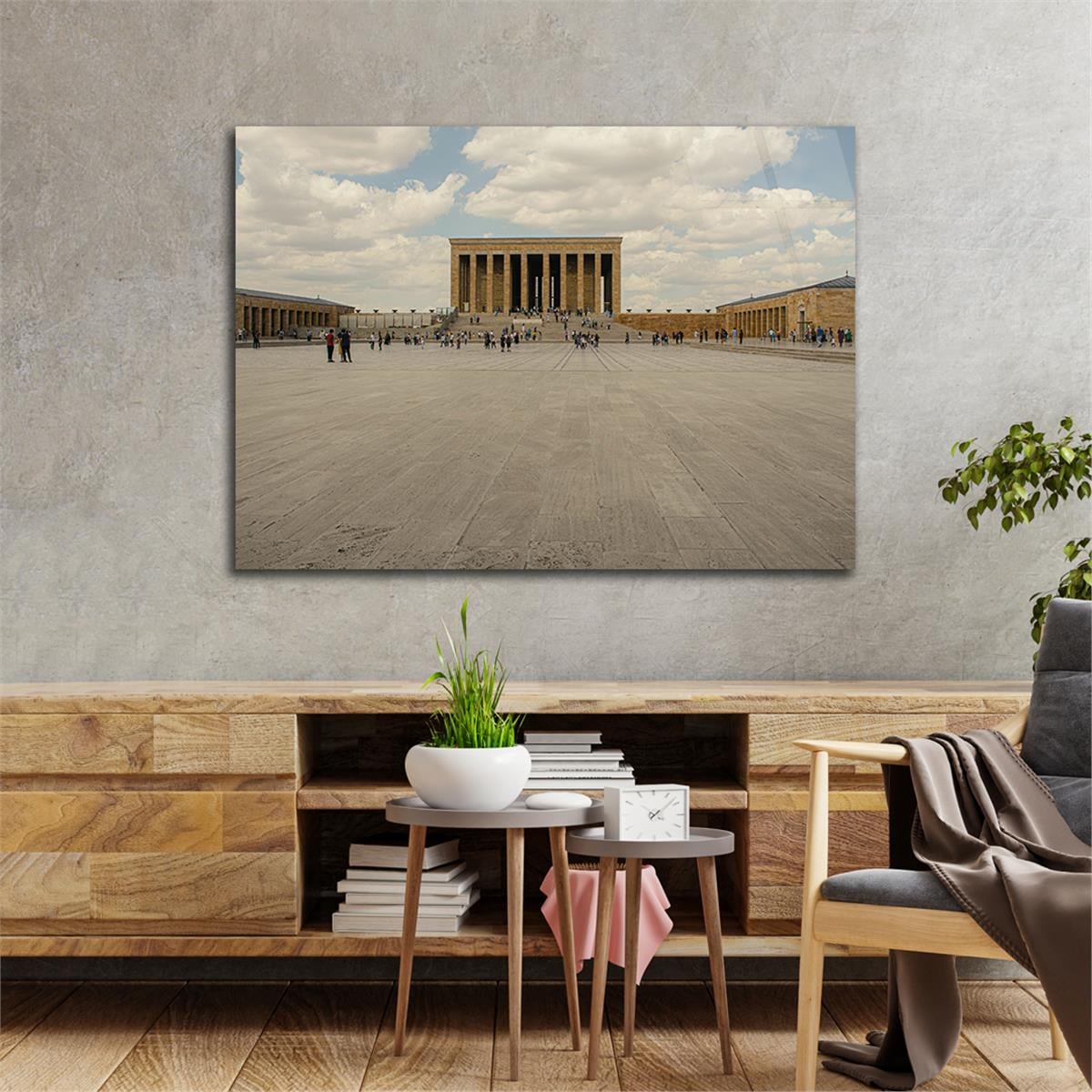 Tempered Glasss Wall Arts National-Themed