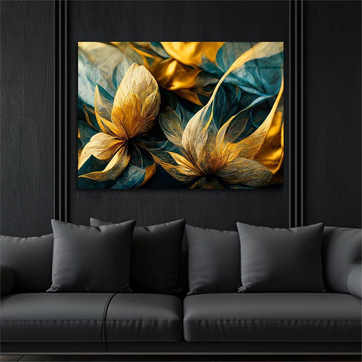 Sanat Temalı Cam Tablo 470