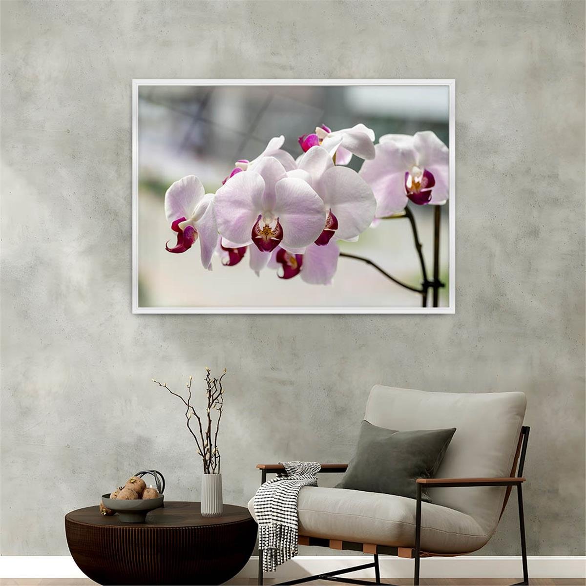 Alüminyum Çerçeveli Doğa Temalı Cam Tablo 058