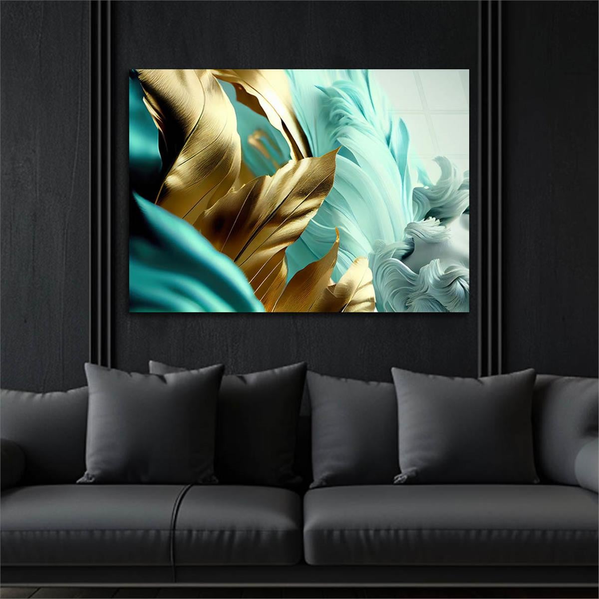 Sanat Temalı Cam Tablo 395