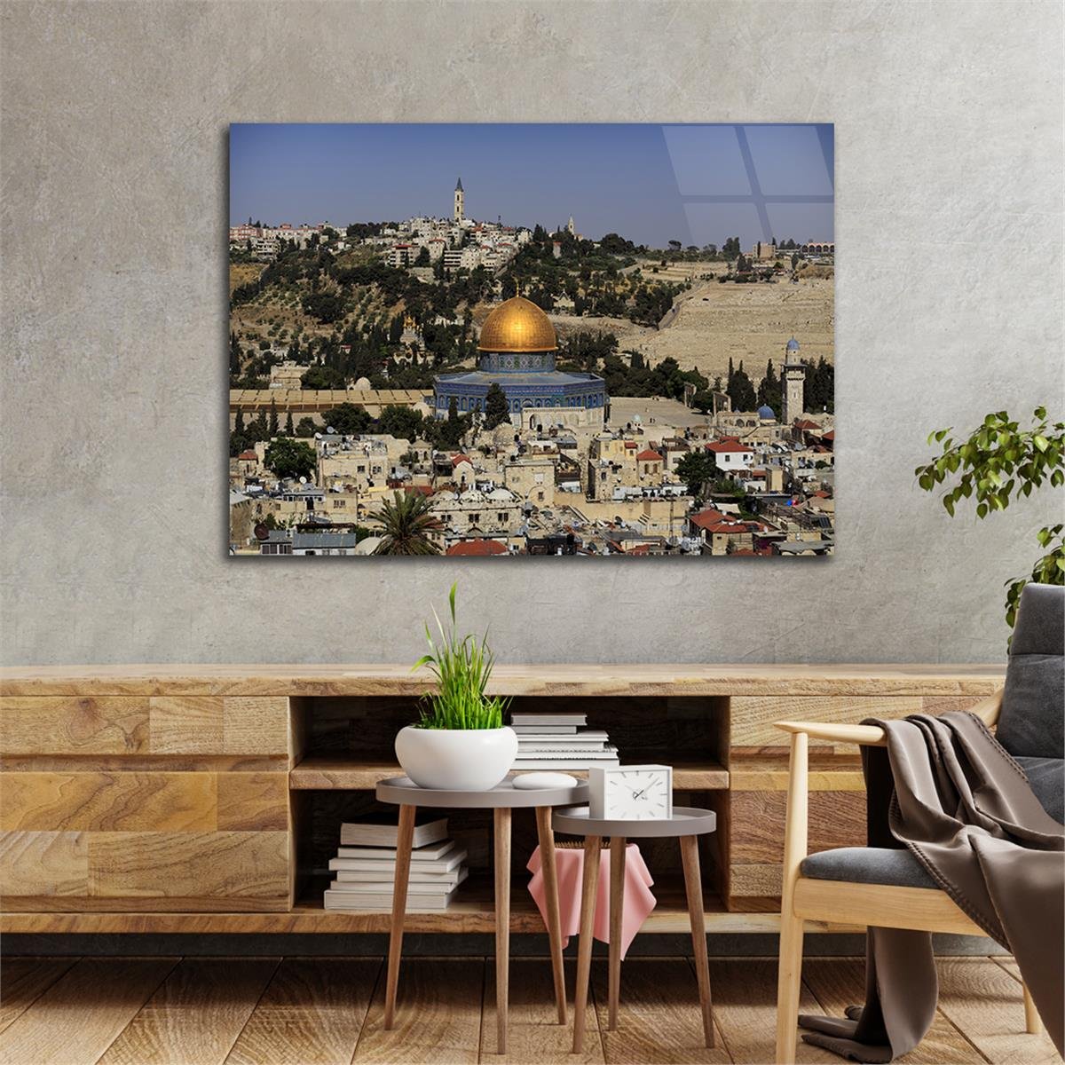 Tempered Glasss Wall Arts Religious-Themed