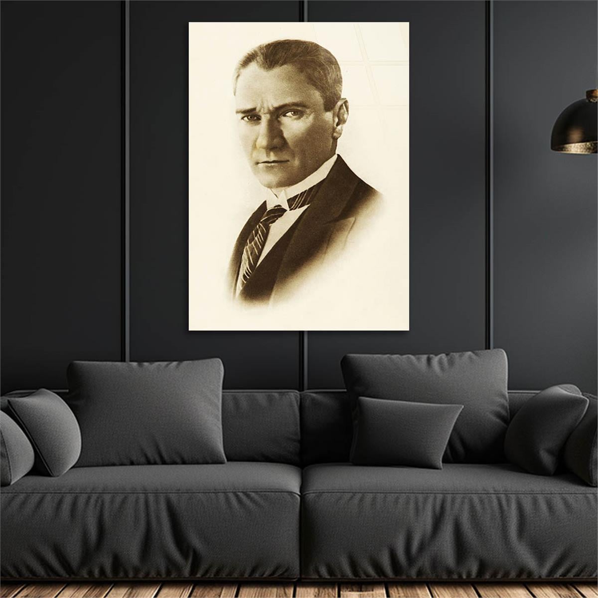 Dikey VatanTemalı Cam Tablo 131