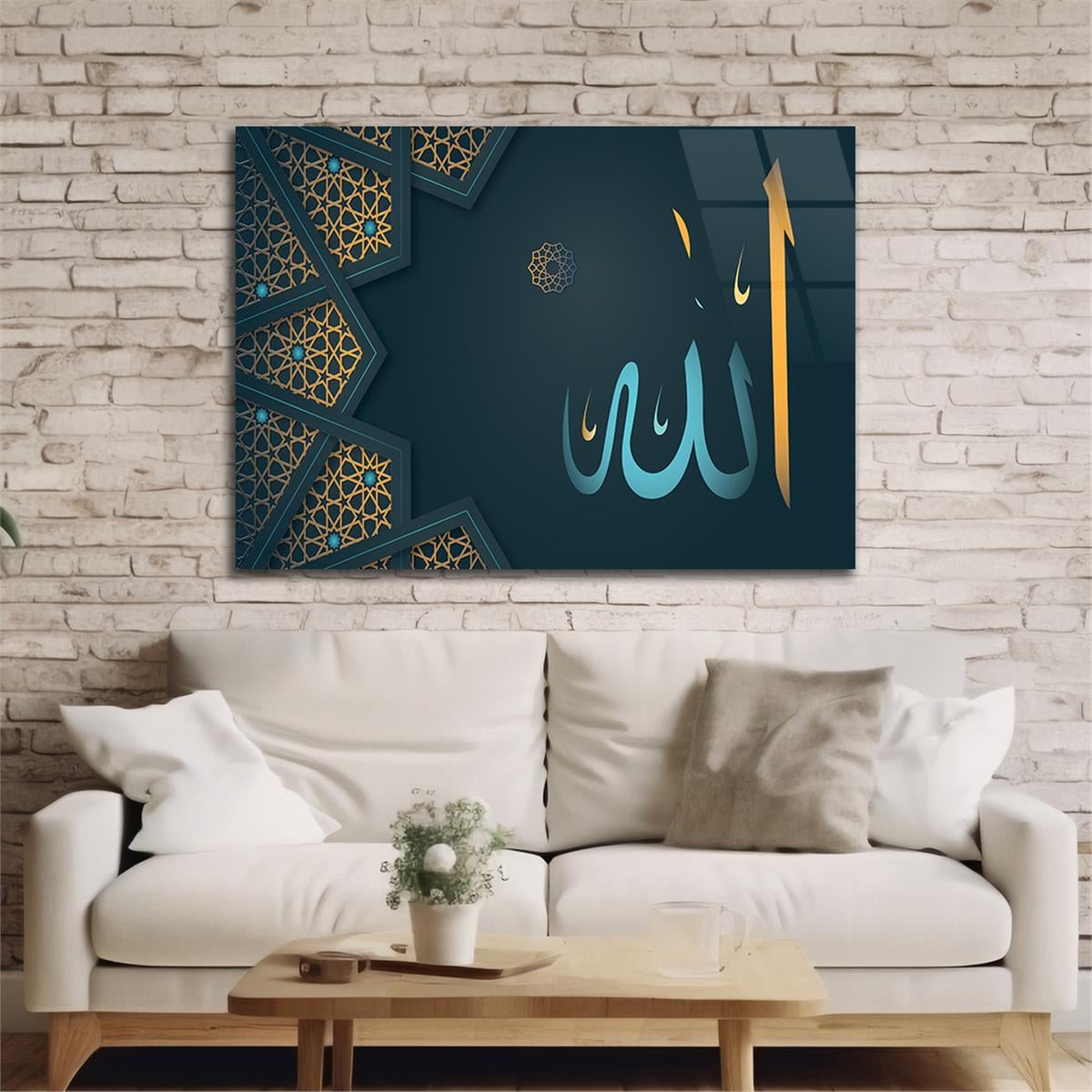 Tempered Glasss Wall Arts Religious-Themed