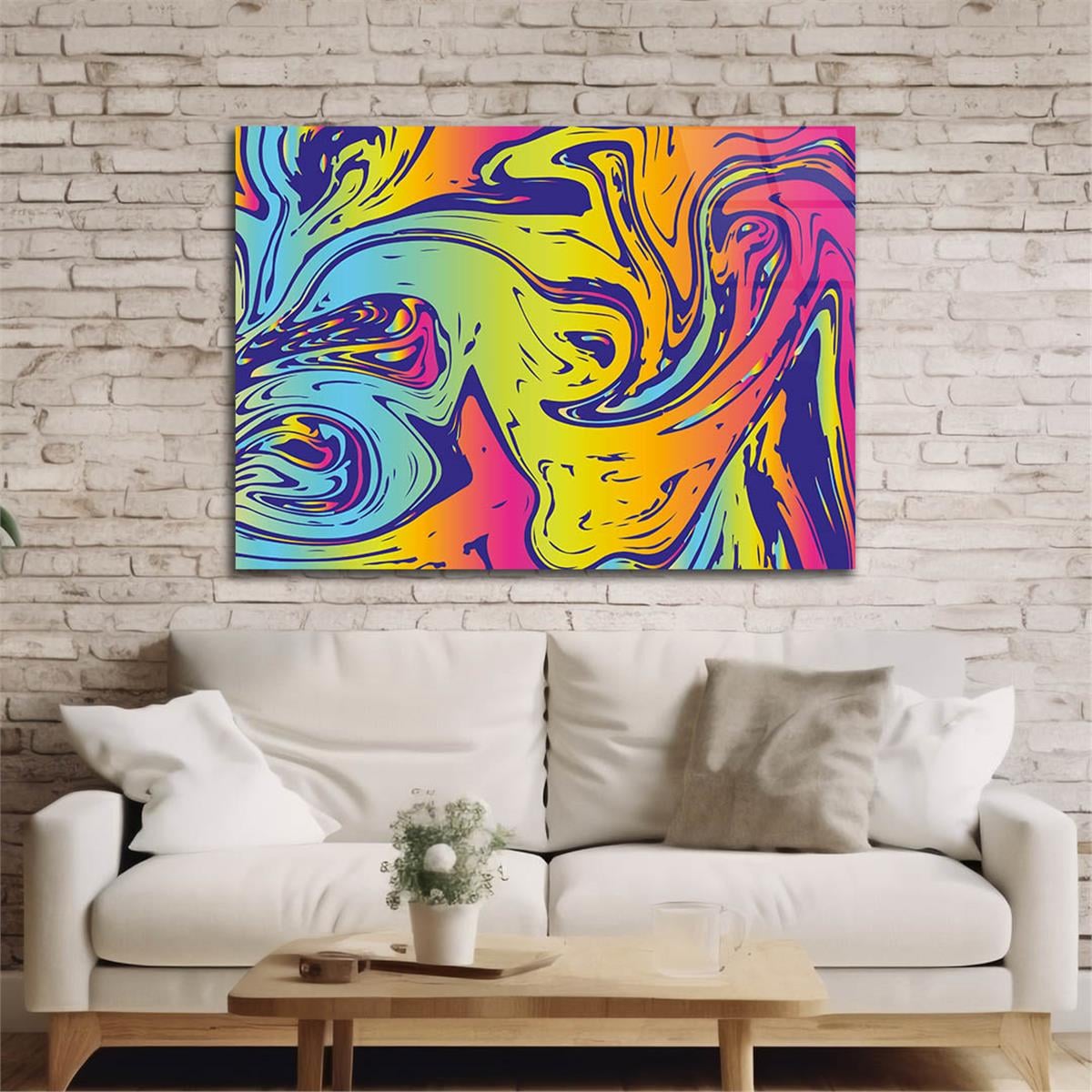 Tempered Glasss Wall Arts Art-Themed