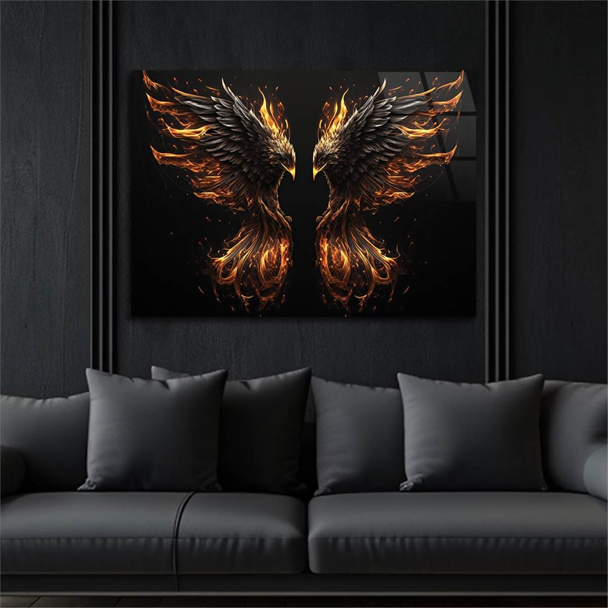 Sanat Temalı Cam Tablo 325
