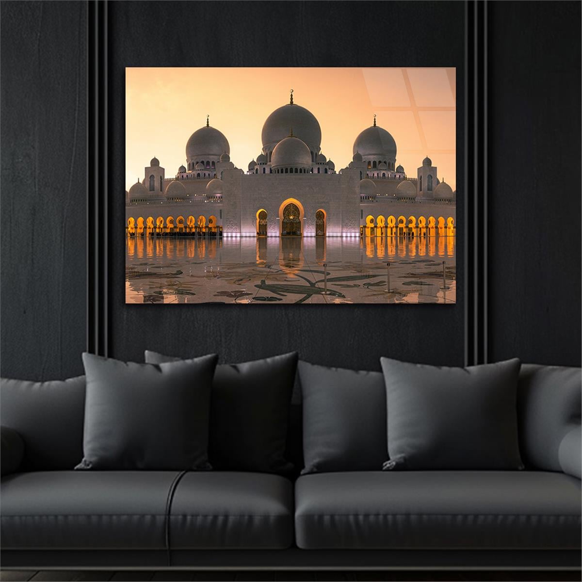 Tempered Glasss Wall Arts Religious-Themed