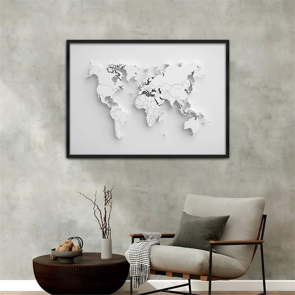 Alüminyum Çerçeveli Sanat Temalı Cam Tablo 082