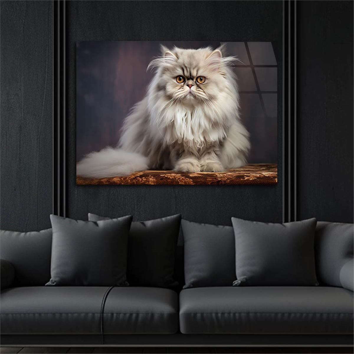 Yatay Doğa Temalı Cam Tablo 565