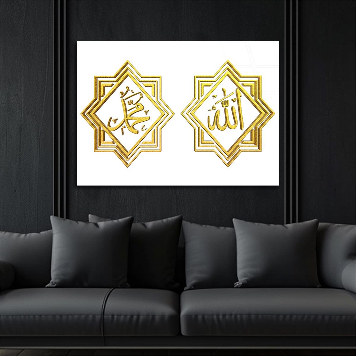 Tempered Glasss Wall Arts Religious-Themed