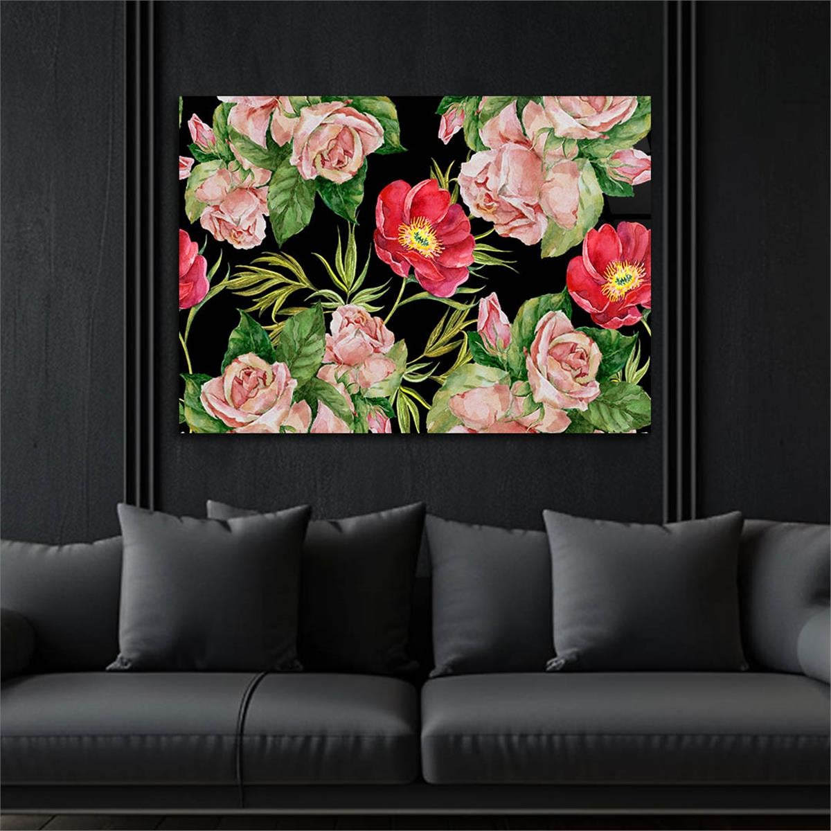 Tempered Glasss Wall Arts Art-Themed