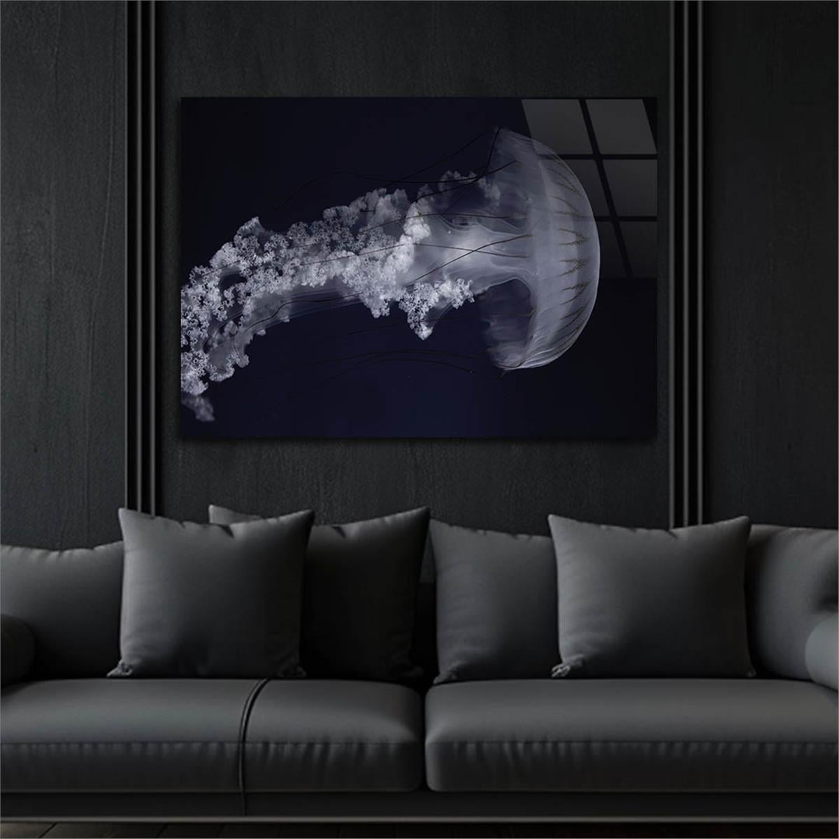 Yatay Sanat Temalı Cam Tablo 281