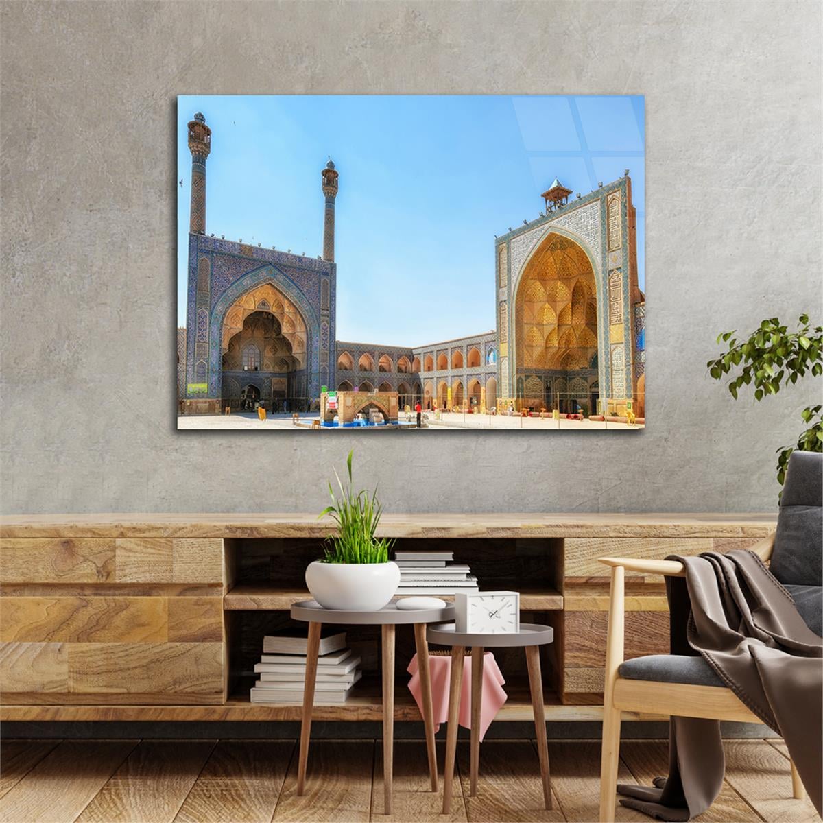 Tempered Glasss Wall Arts Religious-Themed