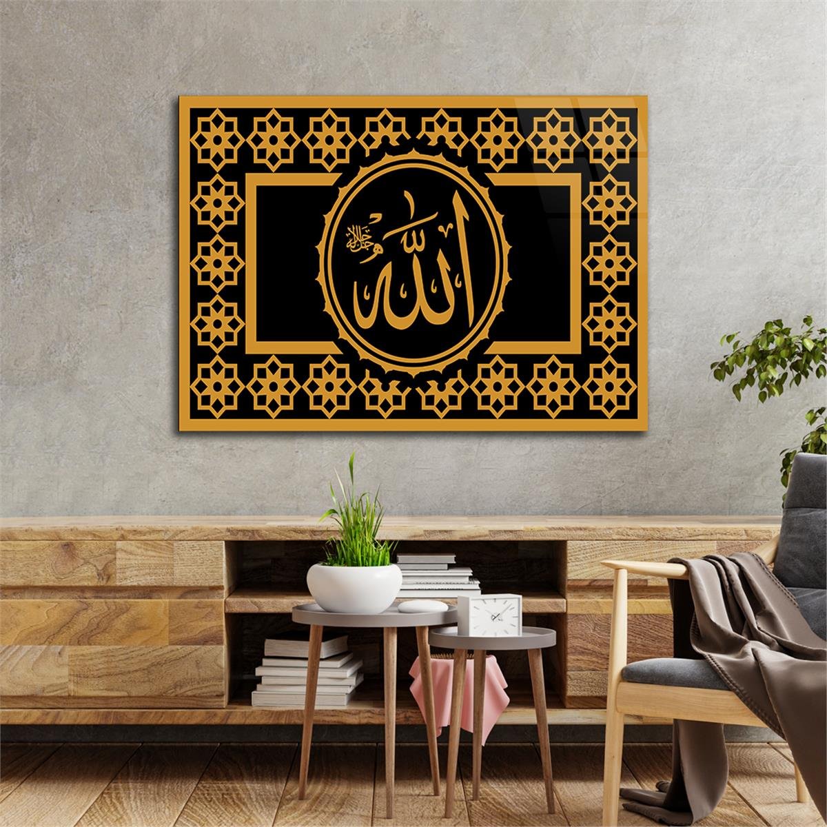 Tempered Glasss Wall Arts Religious-Themed