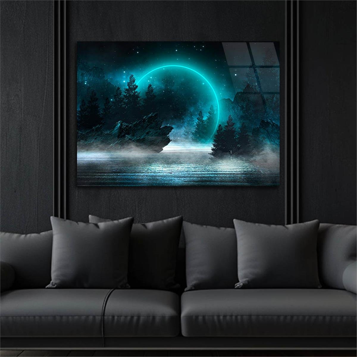 Sanat Temalı Cam Tablo 365