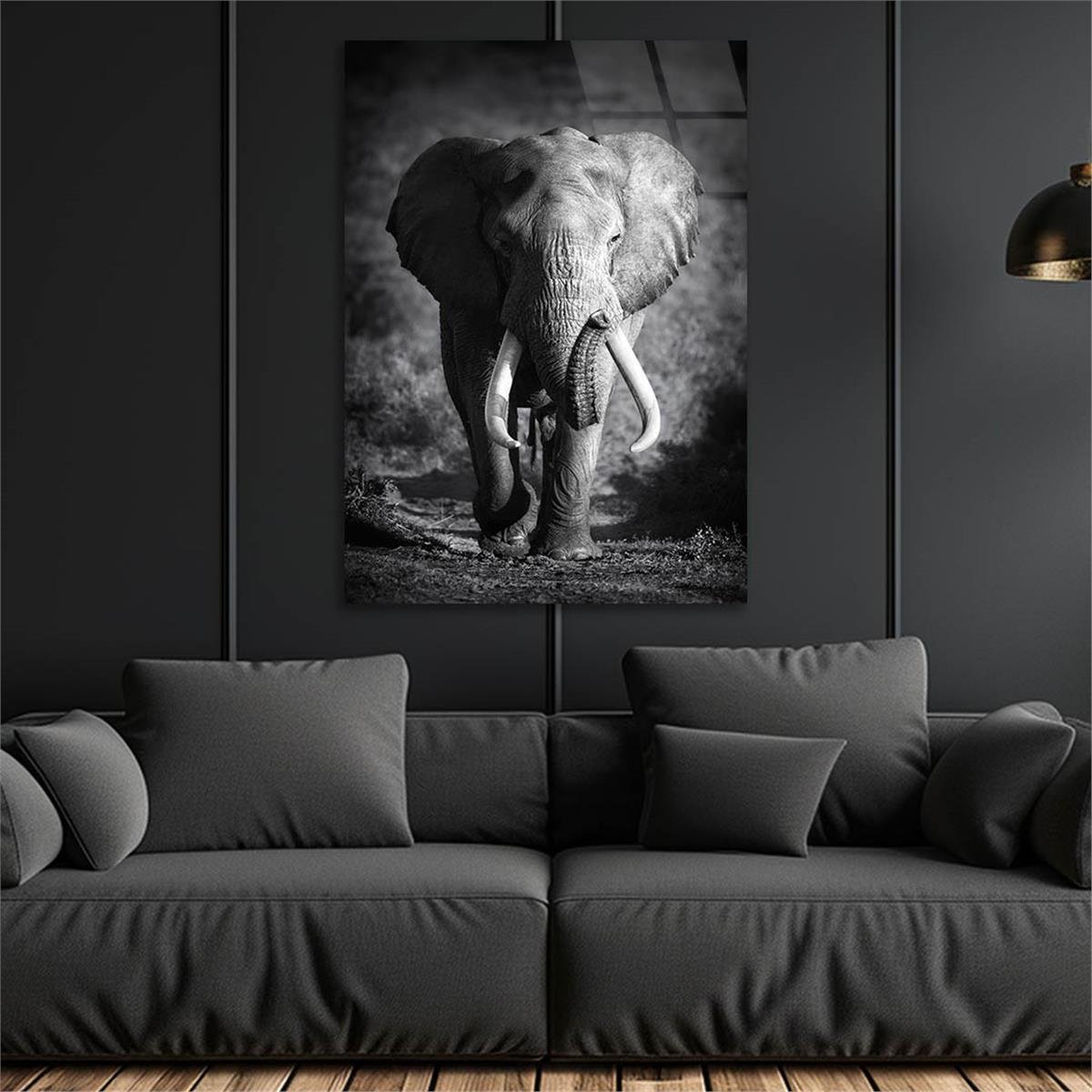 لوح زجاجي الفن