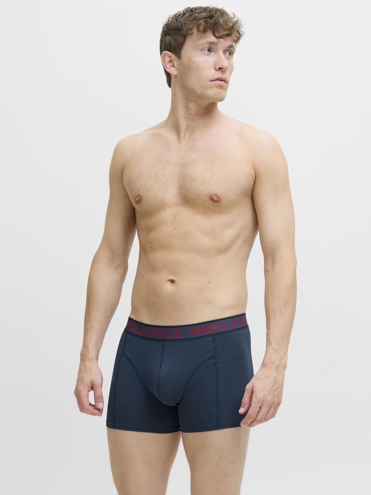 JACCOLTON SOLID TRUNKS 3 PACK SN 