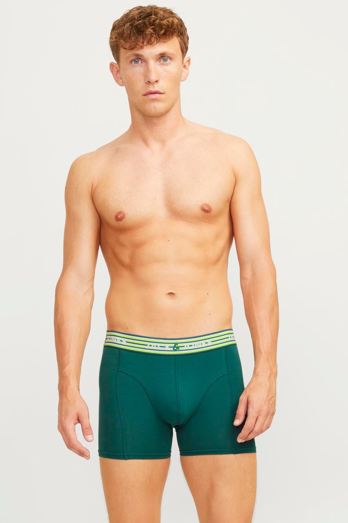 JACDARVIN SOLID TRUNKS 3 PACK SN HAKİ12260070