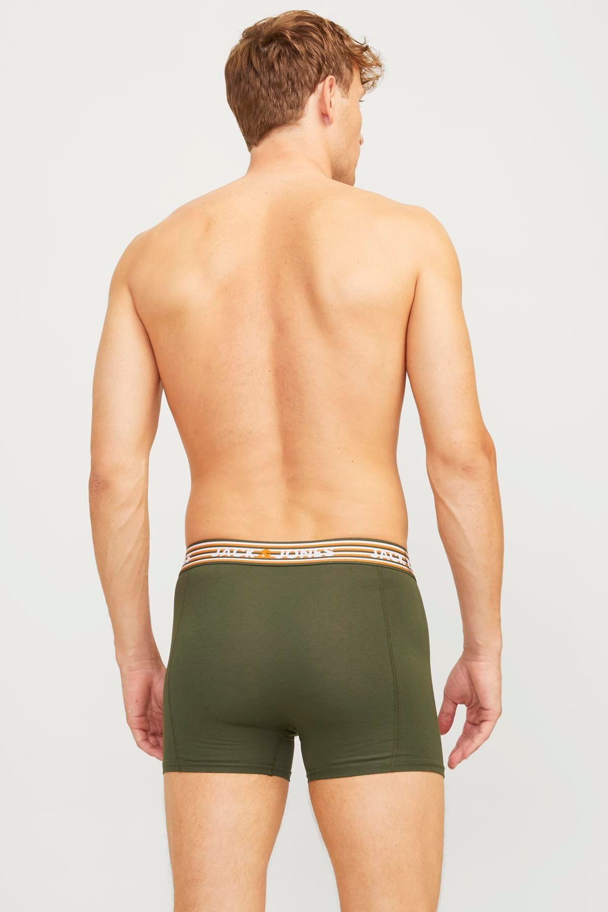 JACDARVIN SOLID TRUNKS 3 PACK SN HAKİ12260070