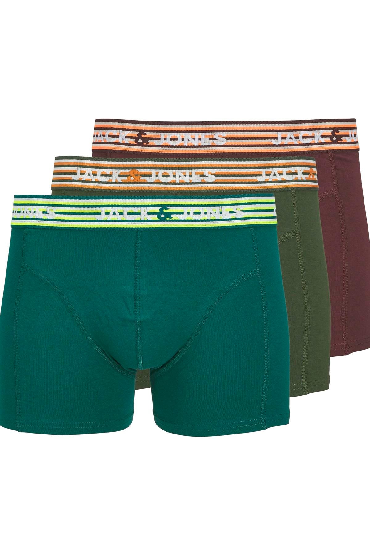 JACDARVIN SOLID TRUNKS 3 PACK SN HAKİ12260070