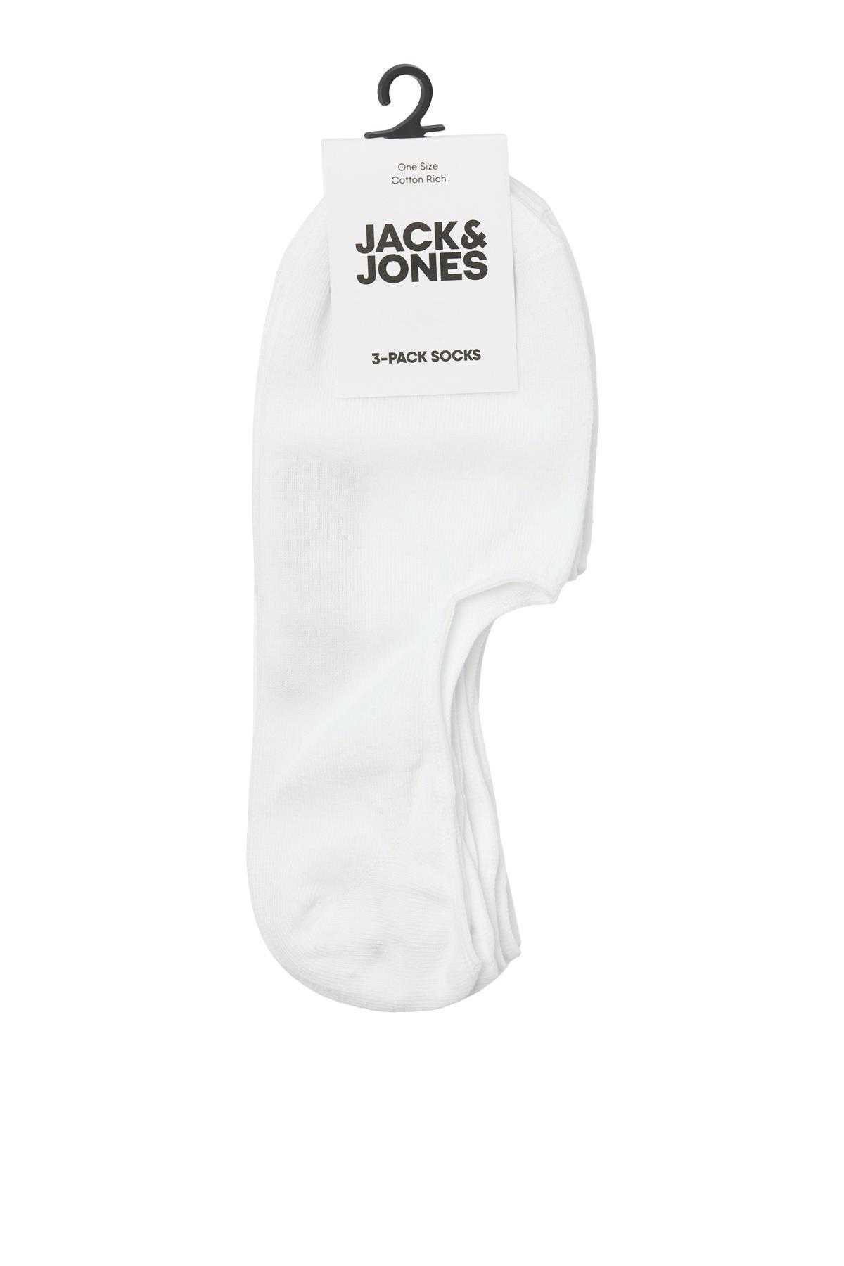 JACDOUGLAS MULTI SHORT SOCK 3 PACK NOOS BEYAZ12260080